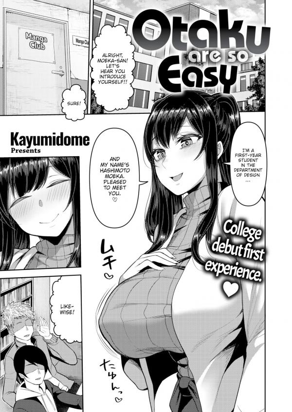 Otaku Are So Easy (Uncensored) Otaku Are So Easy (Uncensored)